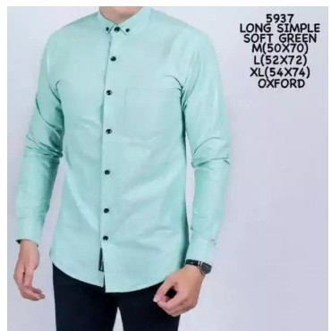 Baju Kerja Pria Polos Slimfit / Kemeja Pria Lengan Panjang Terlaris Terbaru Terpopuler kualitas distro / kemeja kasual