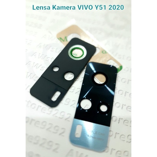 Camera Lens Lensa kamera kaca kamera belakang Vivo Y51 2020