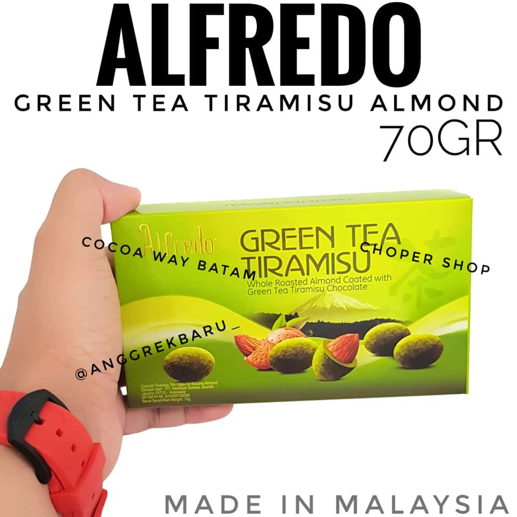 

Alfredo Greentea Tiramisu 70gram