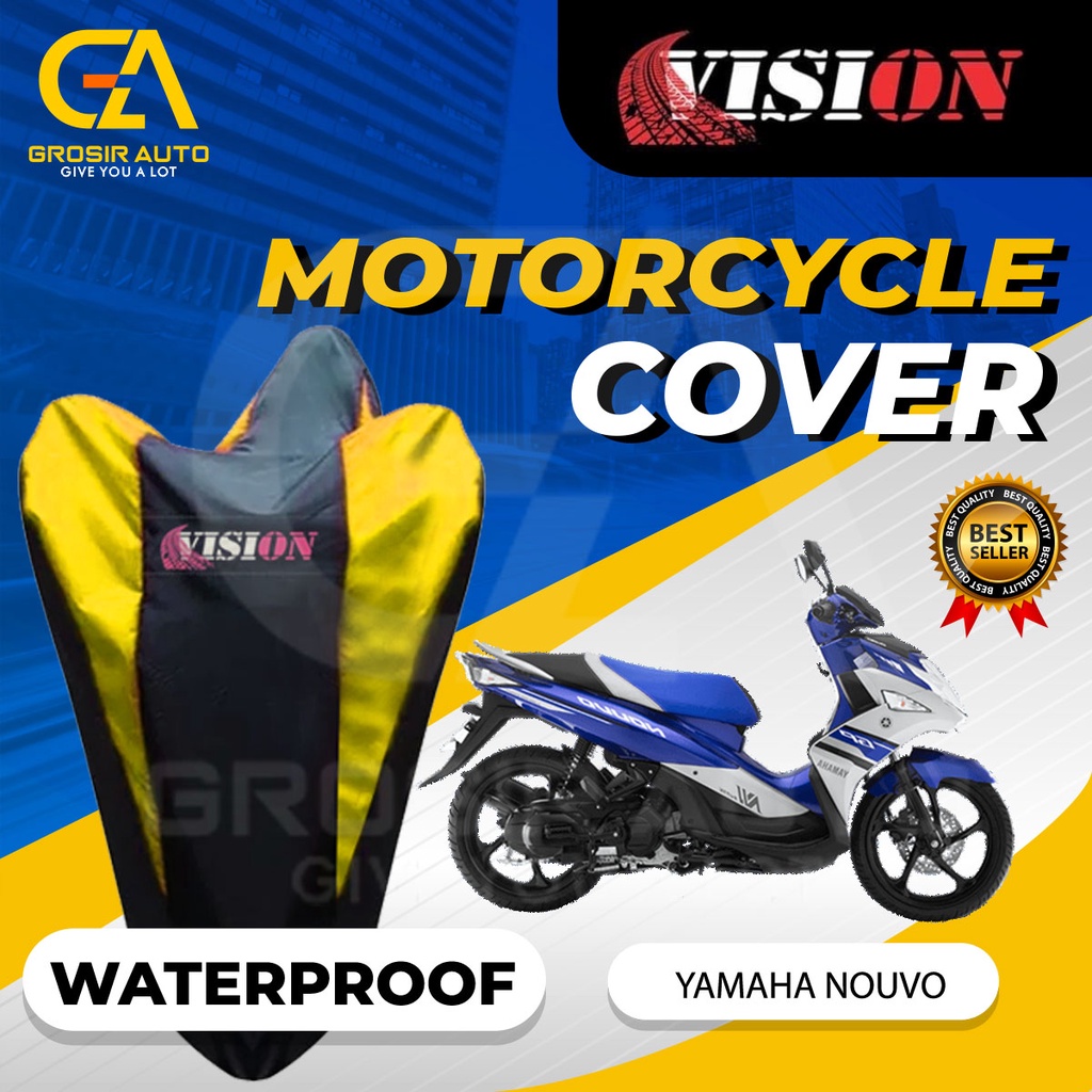 Sarung Motor NOUVO Waterproof Vision / Cover Selimut Penutup Sarung Mantel Motor Vision