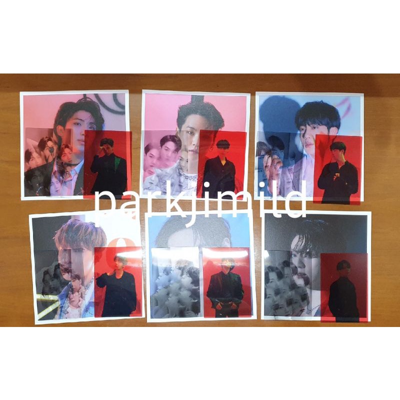 [READY STOCK] LENTI & SQUARE PHOTO ROUTE CLUE RM SUGA JIN JHOPE V JK