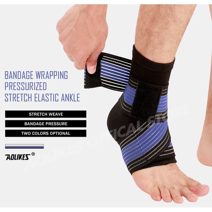 AOLIKES Ankle Support Strap Ankle Leg Support Knee Support Aolikes Kualitas Orignal & Terbaik
