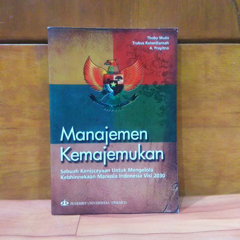 ORIGINAL BUKU MANAJEMEN KEMAJEMUKAN - UNIVERSITAS TRISAKTI