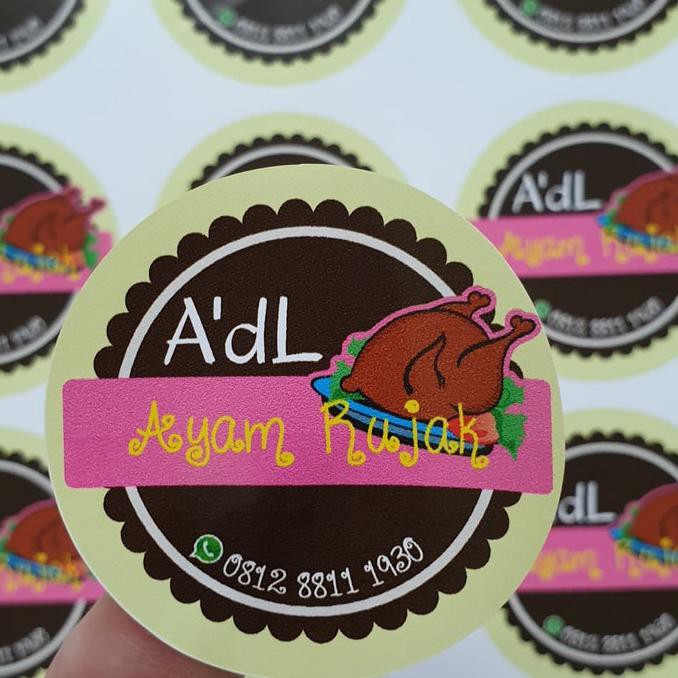 

[[BISA COD]] stiker produk 30 stiker dagang stiker merek label produk untuk cafe PROMO SPECIAL Kode