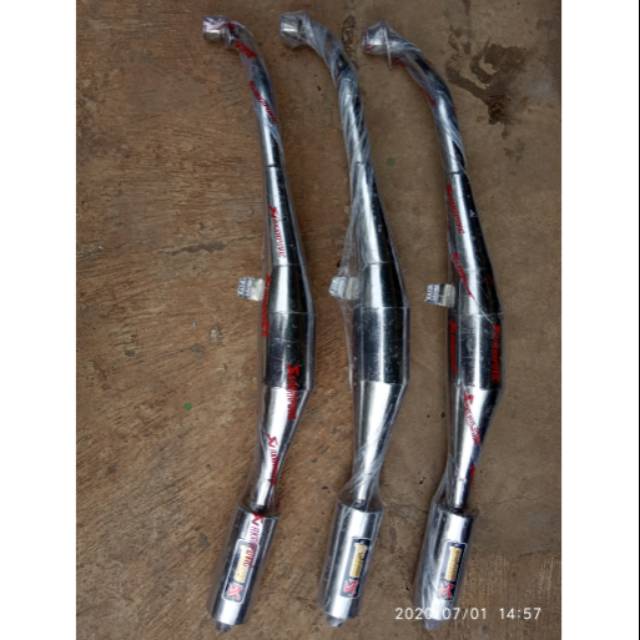 KNALPOT RACING AKRAPOVIC ALL MONTOR YAMAHA FIZ R. FORCE 1