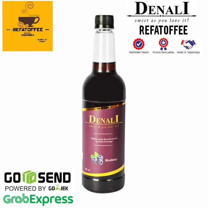 

BLUEBERRY SYRUP DENALI 750ML