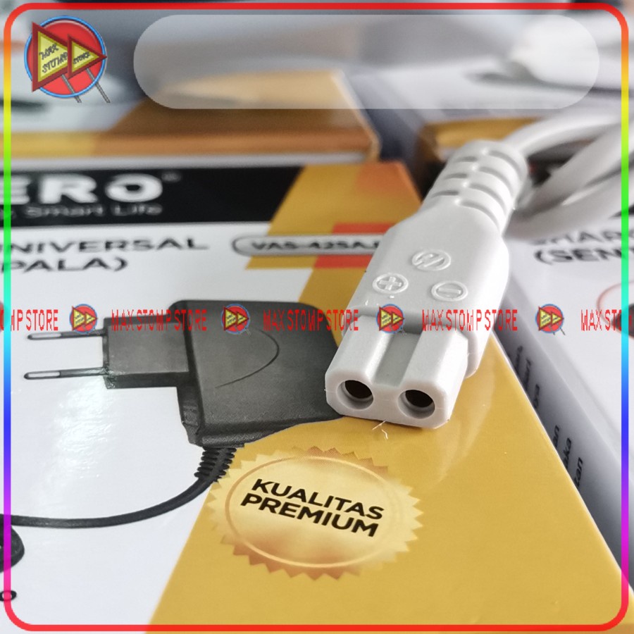 Cas Pengecas Senter Kepala Dony Angka 8 Lubang 2 KL198 KL109 Visero