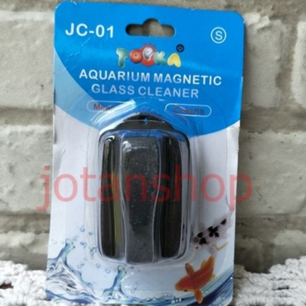 Yamano Pembersih Kaca Aquarium Aquascape Magnetic magnet Brush Small Kecil