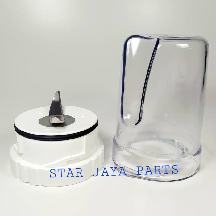 Segera Beli 1SET GELAS BUMBU  PISAU BLENDER PHILIPS HR 2061 2071 2115 2116 - 1SET CHOPPER Diskon