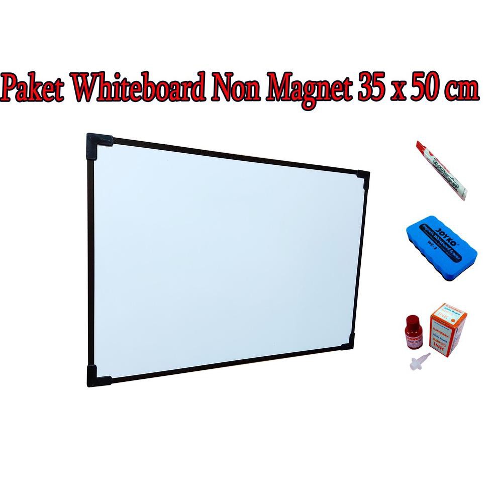 

yT1Code Papan Tulis 35 x 50 cm Whiteboard Magnet dan Non Magnet(G5Y3) (rekomended)