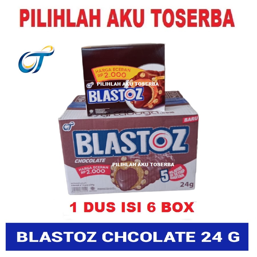 BLASTOZ CHOCOLATE REGULAR PACK - ( HARGA 1 DUS )