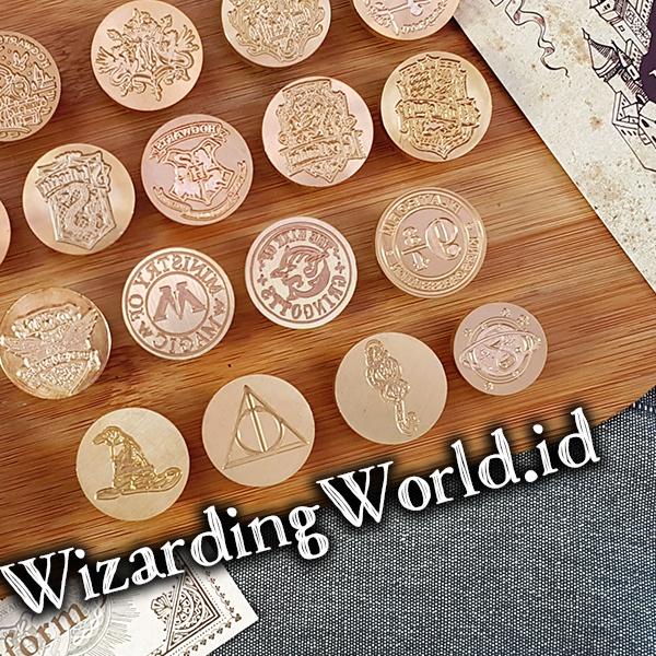 

♂ Wax Seal Stamp Head Kepala Stempel Lilin Segel Surat Vintage Emblem Custom ☋
