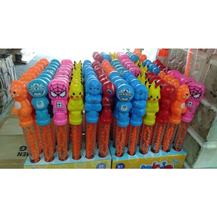 SH 673 - GROSIR Mainan Gelembung Air Sabun Bentuk Stick Panjang isi 24 pc ( 1 box ) SH673