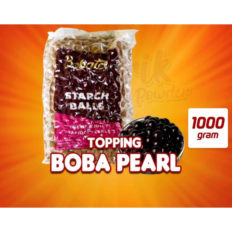 Boba Tapioka Pearl , 1000 gram