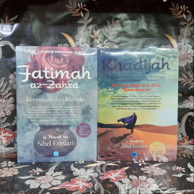 2 Paket Novel Biografi Fatimah Az Zahra Dan Khadijah Shopee Indonesia