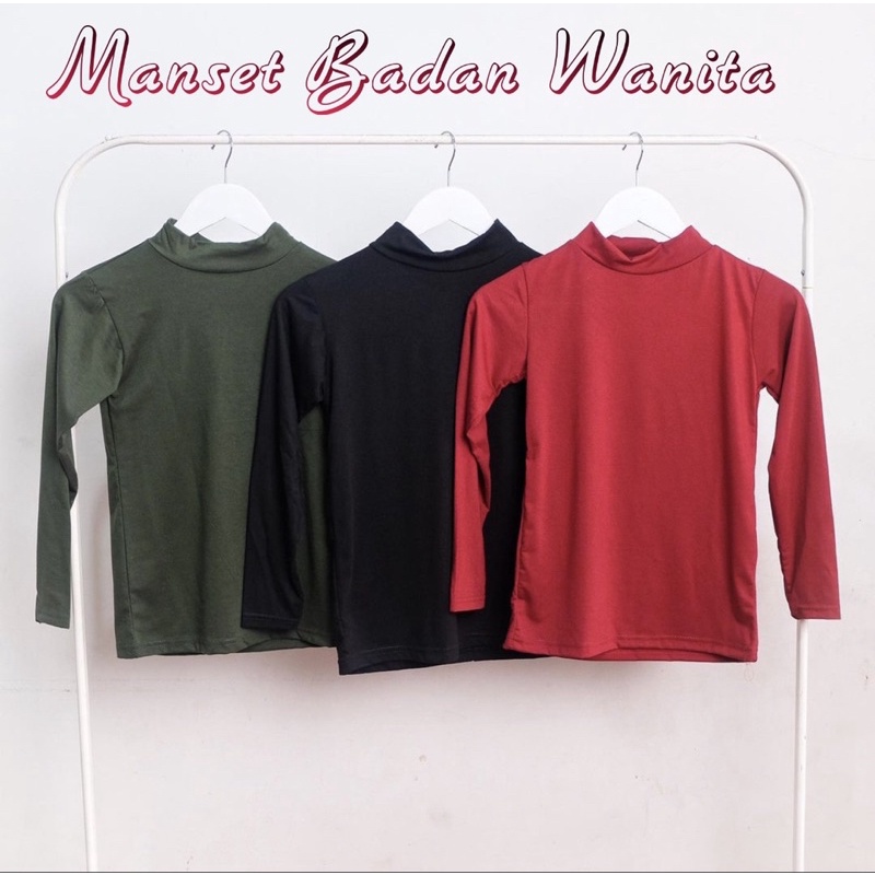 8.8 SALE Manset Baju /Manset Badan Wanita Bahan Kaos HS