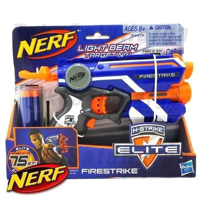 Nerf Elite Firestrike Original Kado Mainan Anak Nerf Gun Elite