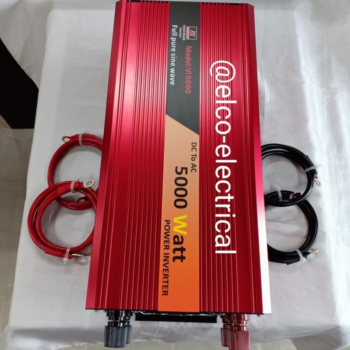 Volomax Pure sine wave inverter 5000watt 24V / Gelombang sinus murni