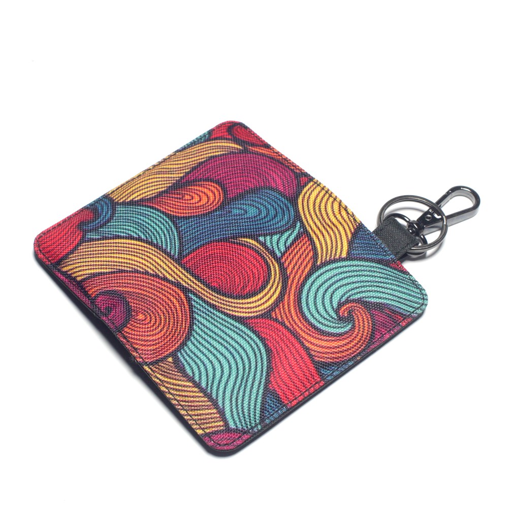Dompet STNK motor mobil gantungan kunci keyless multi warna - Philo