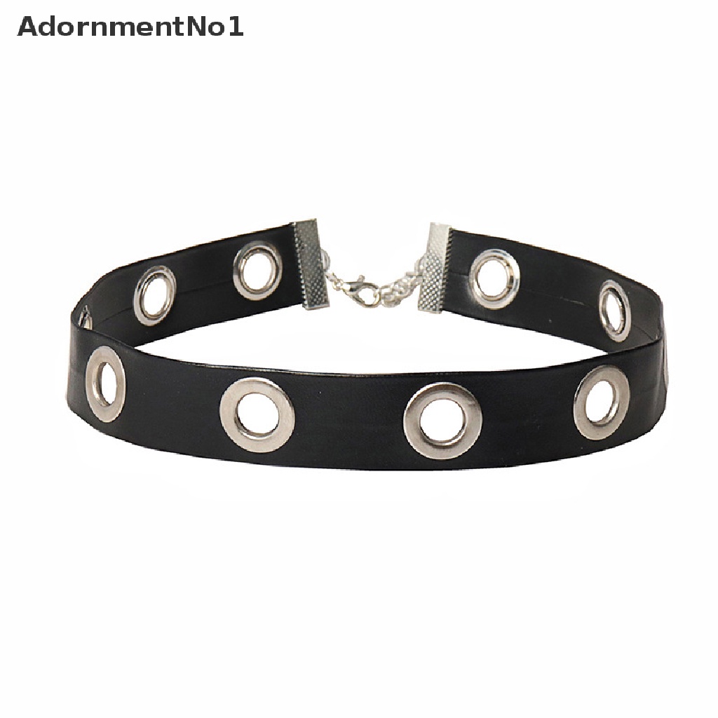 (AdornmentNo1) Kalung Choker Gaya Vintage Punk Motif Anime Spike Rivet Untuk Perhiasan Wanita / Hadiah