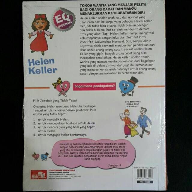 Eq Biografi Helen Keller Shopee Indonesia