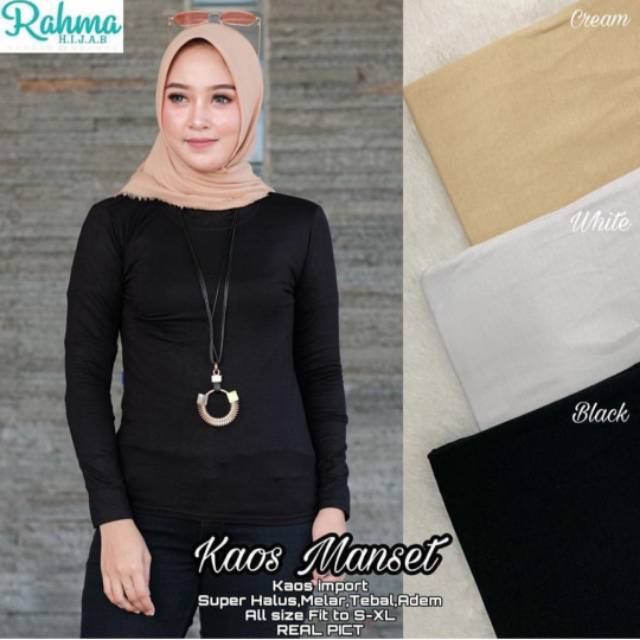 KAOS MANGSET SPANDEK HALUS