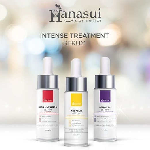 ❤ jselectiv ❤ HANASUI Intense Treatment Serum - Propolis | Bright Up | Rich Nutrition || Serum Wajah HANASUI