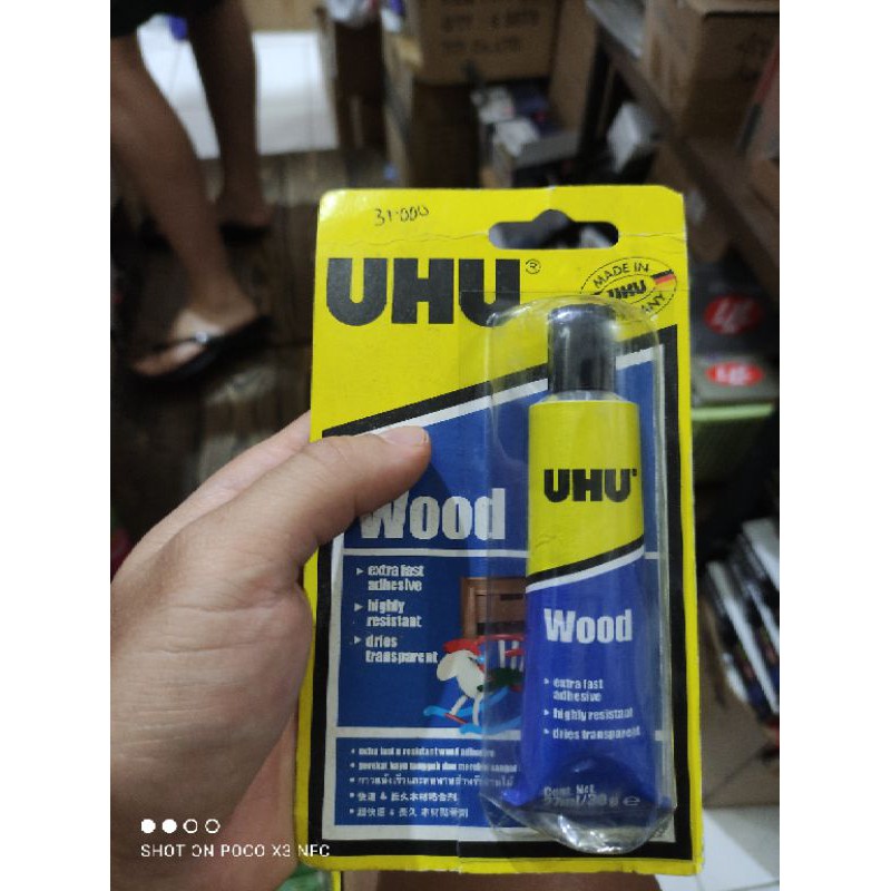 

lem uhu wood blister 27 ml