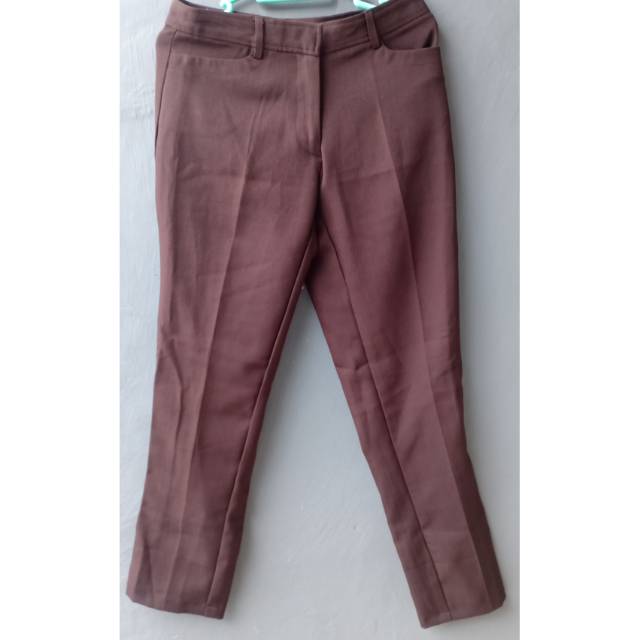 Celana Bahan preloved ann design celana ketja