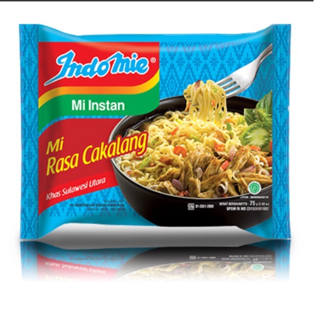 

ECER Indomie Kuah Cakalang Mie Instan Kuliner Indonesia Khas Sulawesi Utara - 75gr