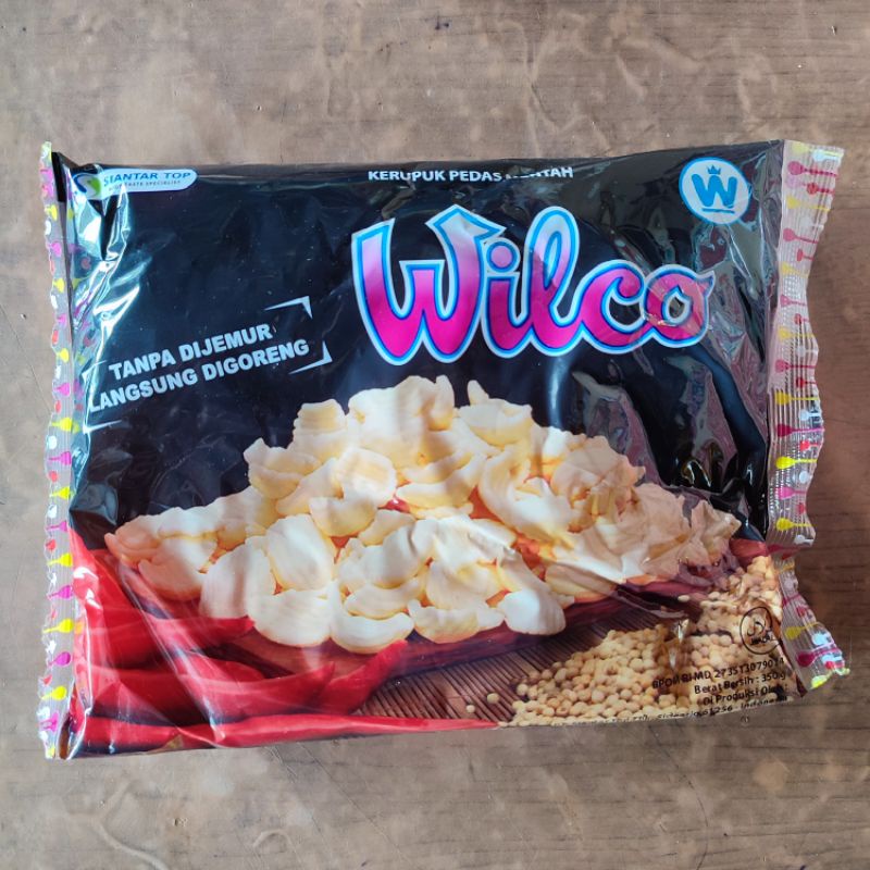 

krupuk mentah wilco 350gr