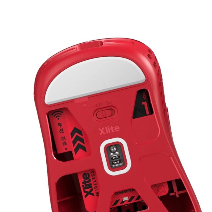 Pulsar Xlite V2 Mini Wireless Gaming Mouse - Red