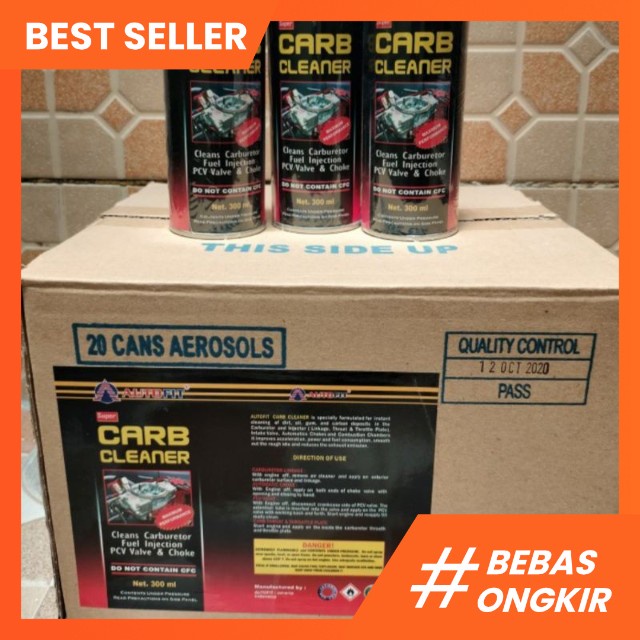 CARBURATOR CLEANER AUTOFIT 300ML PEMBERSIH KARBURATOR MOTOR DAN MOBIL