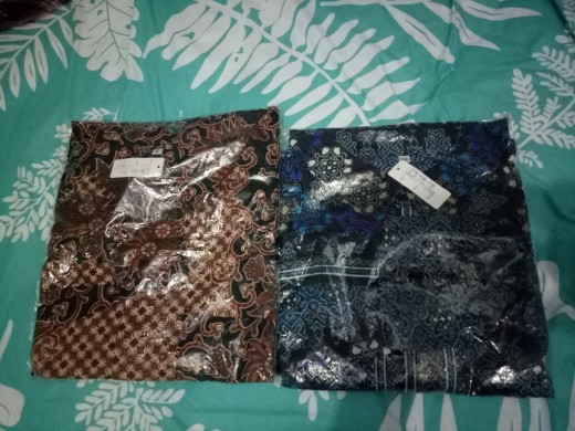 Sellyshop Kemeja Batik Toraja Prada Foil Model Klep Intip(real Pict)