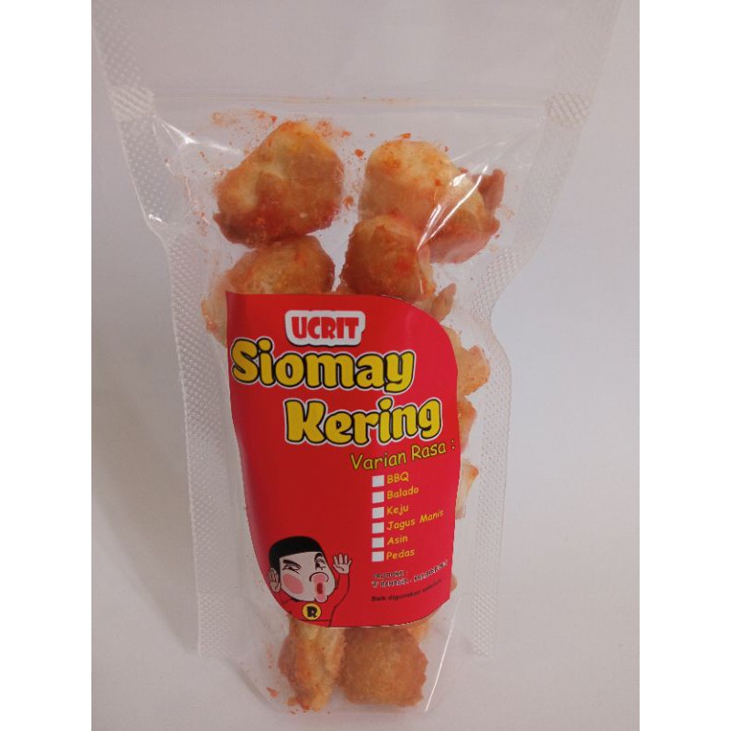 Siomay Kering Bandung Siomay Mini Bumbu Pedas Murah Kriuk Ucrit Food Shopee Indonesia