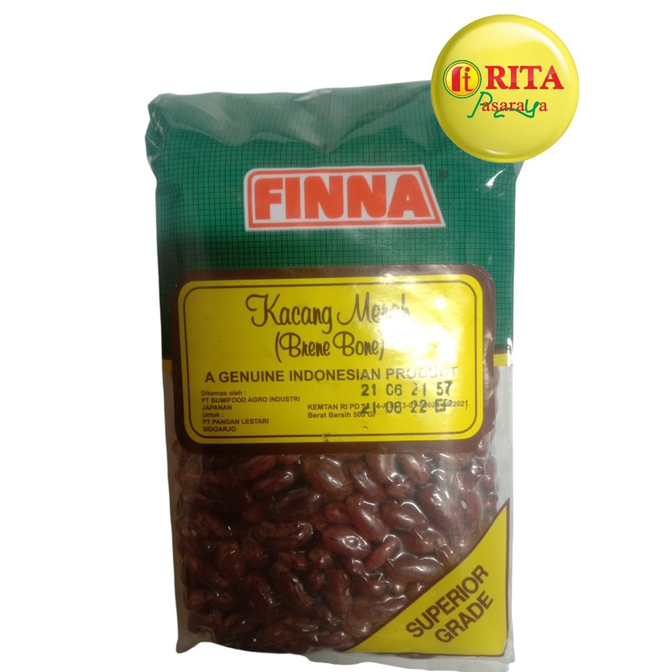 

FINNA KACANG MERAH 500GR