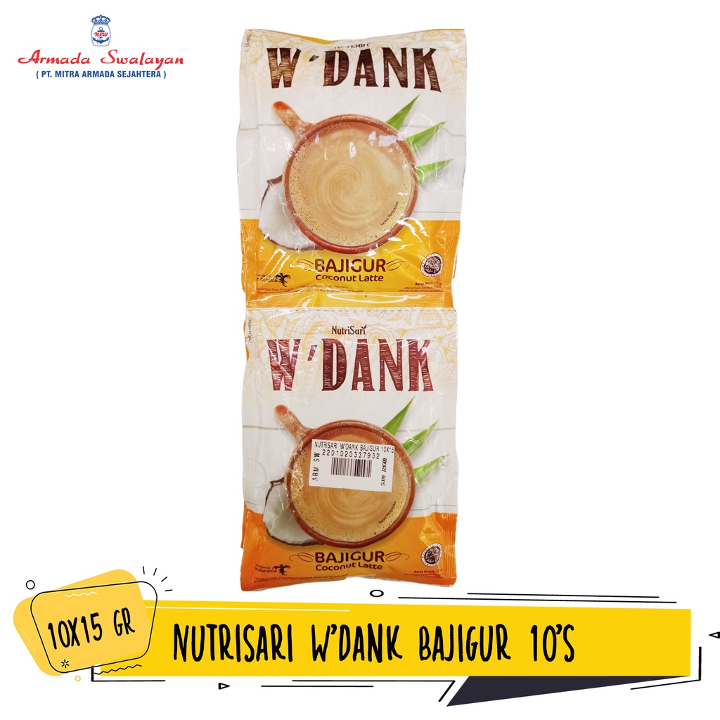 

Nutrisari W'dank Bajigur 10's