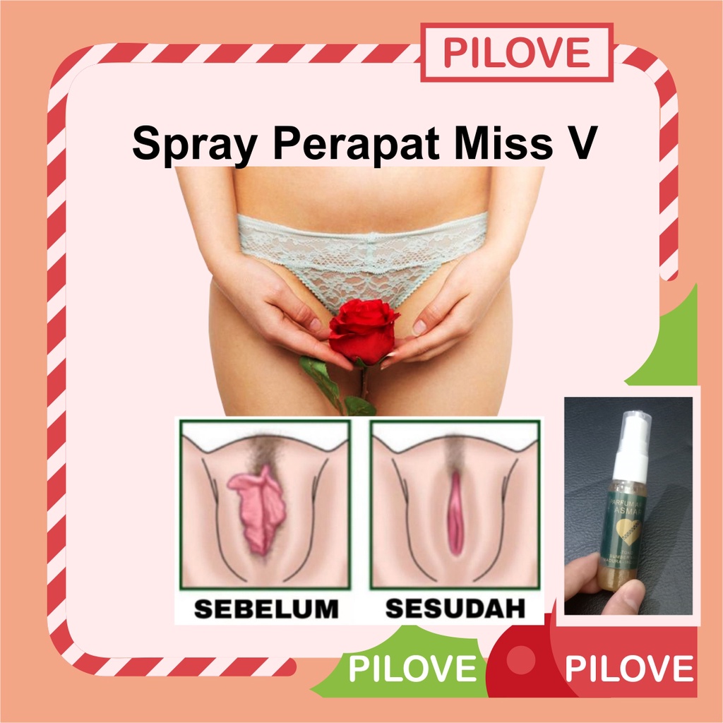 PILOVE - 100% PRIVASI AMAN Pewangi dan Parfum Miss V Perapat Dan Pengharum Kewanitaan Aroma Asmara / V Spray Parfum Khusus Wanita