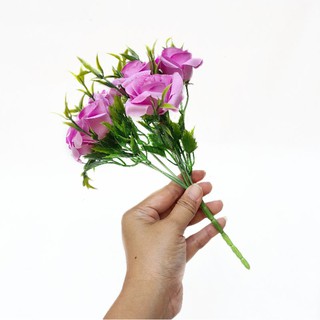 Image of thu nhỏ Bunga Mawar Rumput Artifisial Hiasan Mahar Seserahan Hantaran Hampers Artificial Flower AF46 #5