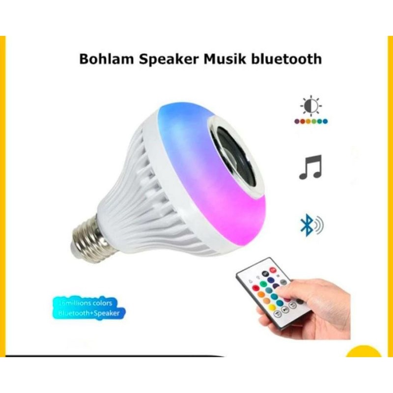 BOHLAM SPEAKER BLUETOOTH SPEAKER LAMPU BOHLAM