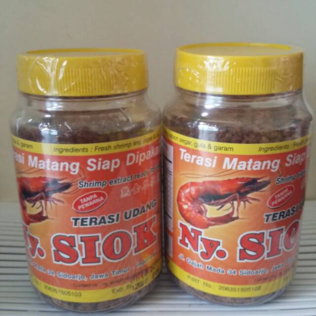 

Terasi udang ny siok