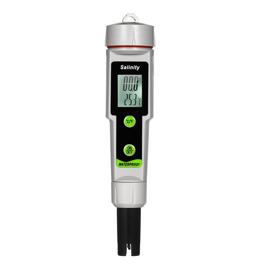 Salinometer Salinity Meter Test Pen 2in1 Salinity and Temperature 0~199.9ppt Digital