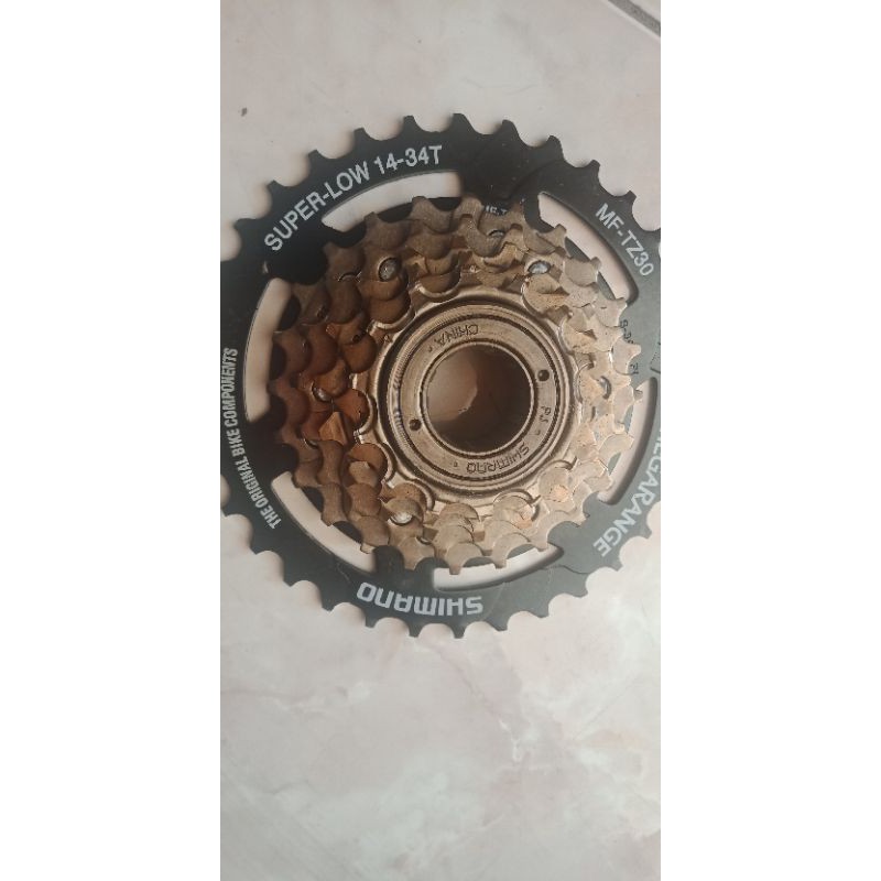 Sprocket Freewheel Shimano MF-TZ30 6speed Megarange