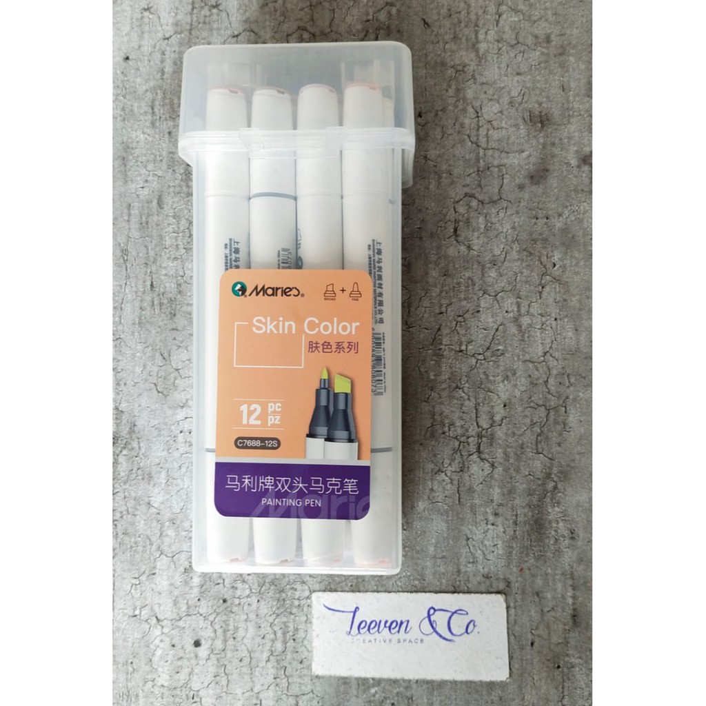 

MARIES PAINTING PEN SET 12 SKIN TONES