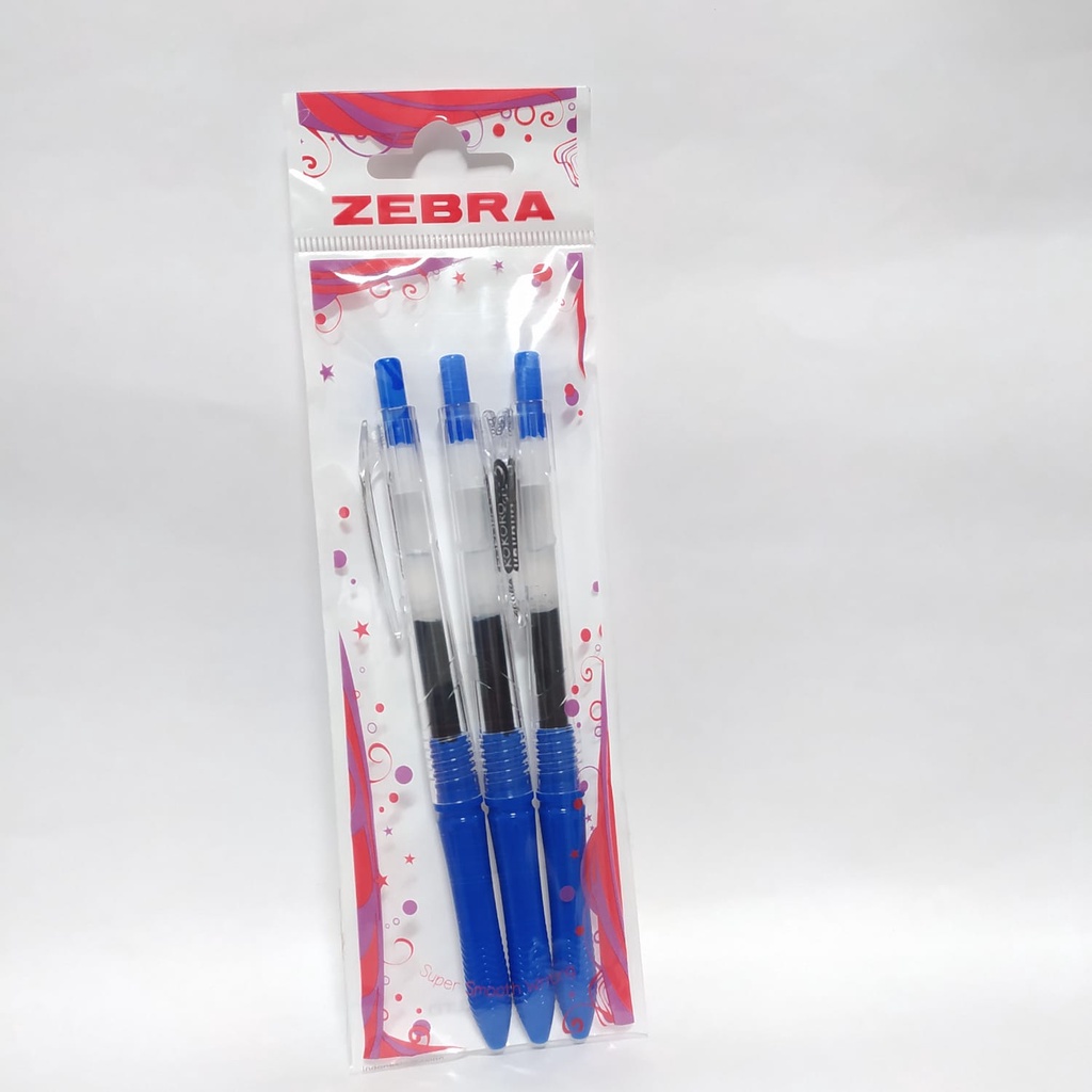 

PULPEN ZEBRA KOKORO GEL SET ISI 3 BIRU