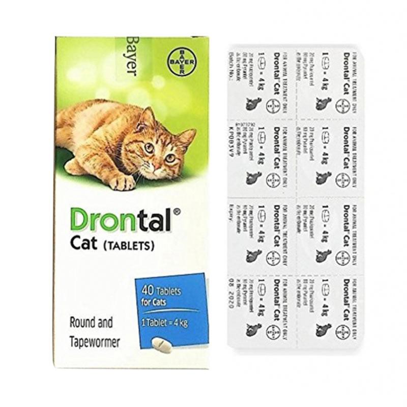 PH.Medan 1 Tablet Obat Cacing Drontal Cat Original