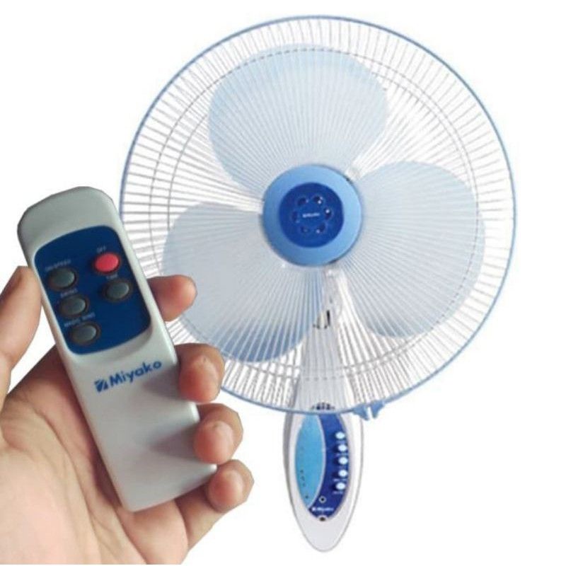 Kipas angin Dinding Miyako Remot KAW 1689RC