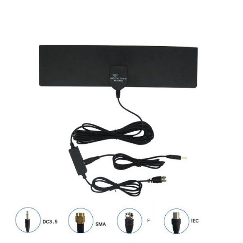 HD DIGITAL ANTENNA Siaran Digital Jernih Channel Otomatis - Antena TV Indoor Cable Plug and Play