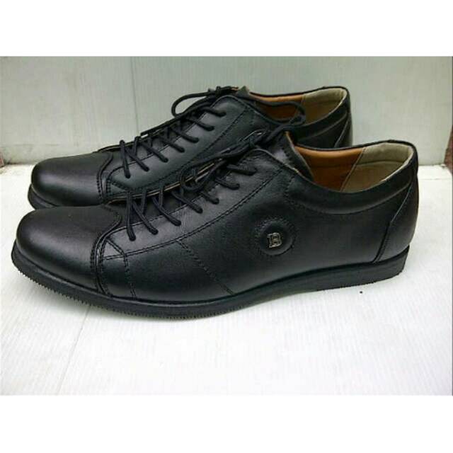 SEPATU PRIA PANTOFEL BALLY HITAM