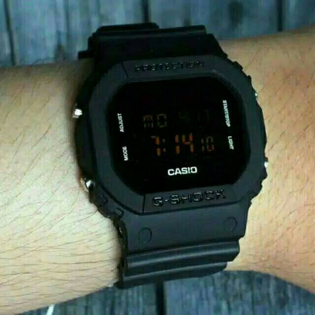 Jam Tangan Pria Sporty Casio Gshock GLS5600 Black